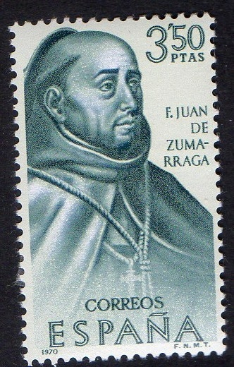 1999- - Fojadores de América. Méjico. Fray Juan de Zamárraga.