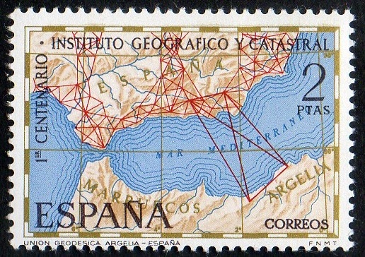 2001- Centenario del Instituto Geográfico y Catastral.