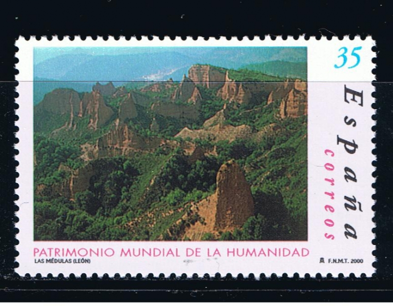 Edifil  3729  Bienes Culturales y Naturales Patrimonio de la Humanidad.  