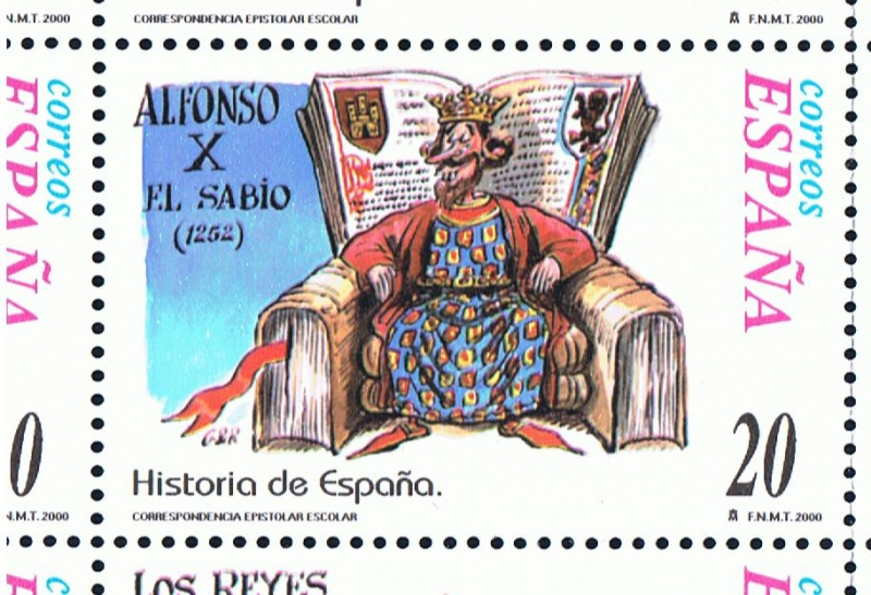 Edifil  3752  Correspondencia Epistolar Escolar. Historia de España.  