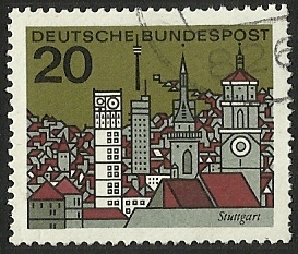 LANDESHAUPTSTADTE - D. BUNDESPOST