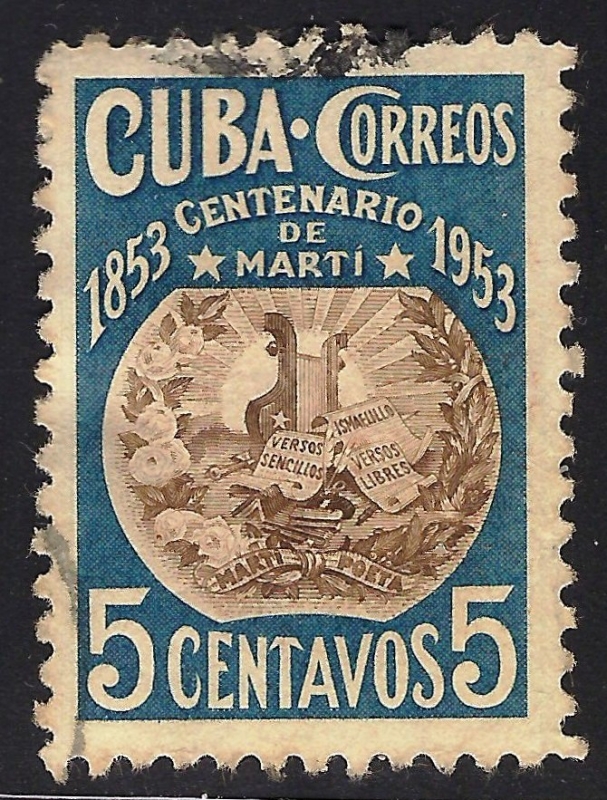 Centenario del nacimiento de José Martí.