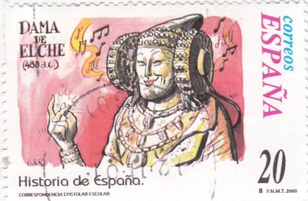 Dama de Elche-HISTORIA DE ESPAÑA II    (S)