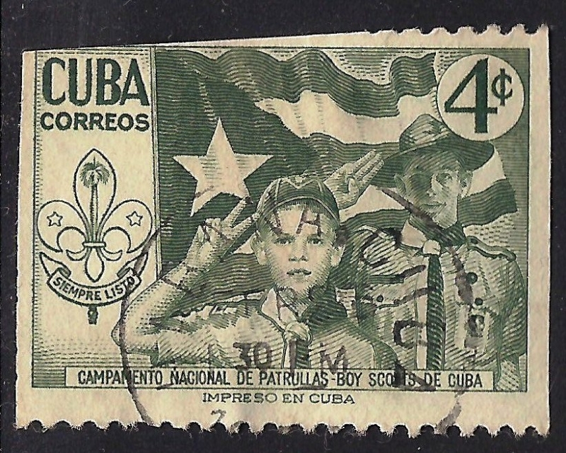 Campamento Nacional de Patrullas-Boy Scouts de Cuba.