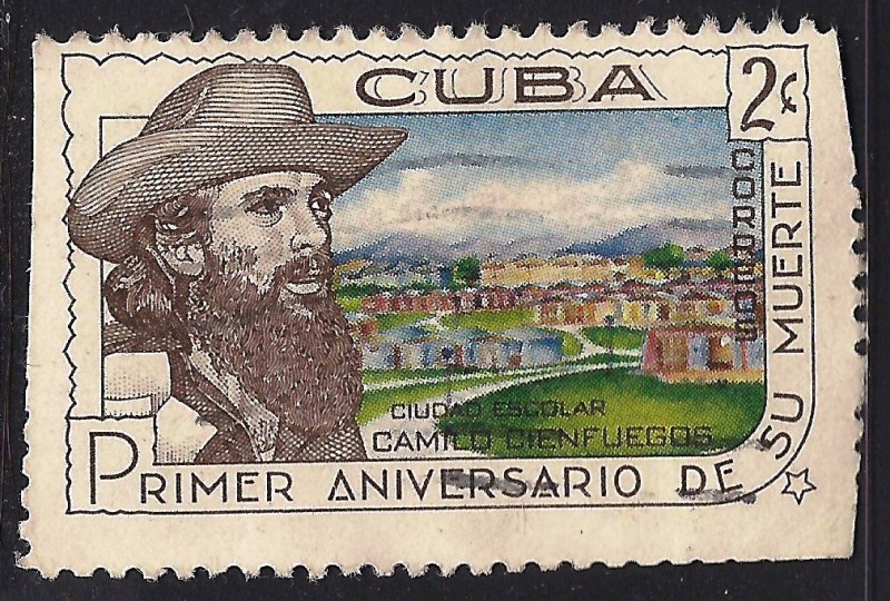 Primer aniv. de la muerte de Camilo Cienfuegos, héroe revolucionario