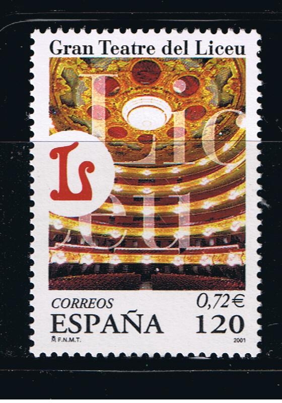 Edifil  3791  Gran Teatro del Liceo, Barcelona.  