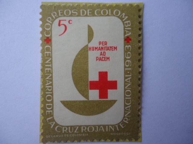 Centenario de la Cruz Roja Internacional 1963