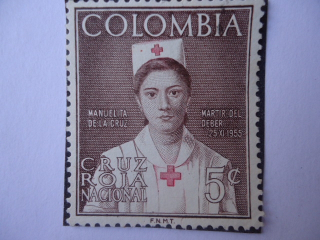 Cruz Roja Nacional - Scott/RA-60 - Manuelita de la Cruz-Martir del deber