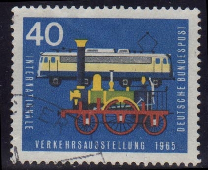 1965 Exposición Internacional de Transportes. Locomotoras - Ybert:344