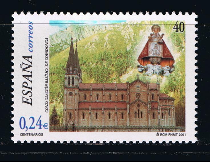 Edifil  3814  Cente. de la Consagración de la Basílica de Covadonga.  