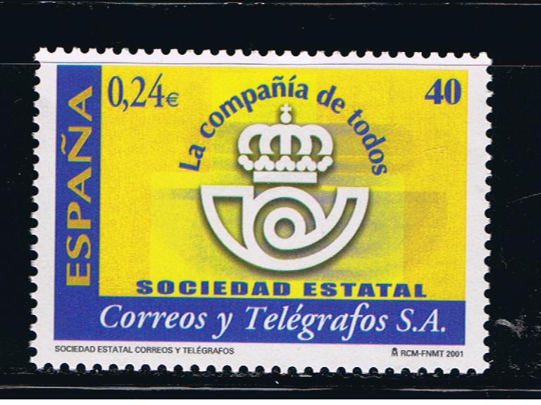 Edifil  3815  Sociedad Estatal Correos y Telégrafos.  