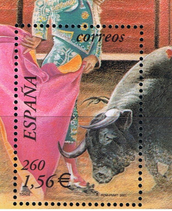 Edifil  3834 SH  Toros.  Curro Romero.  
