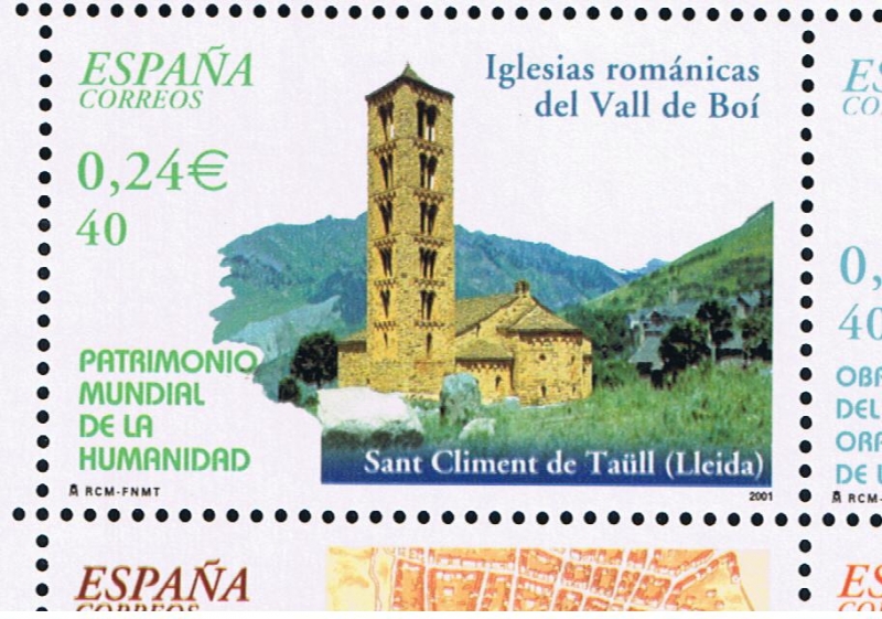 Edifil  3843  Patrimonio Mundial de la Humanidad.  