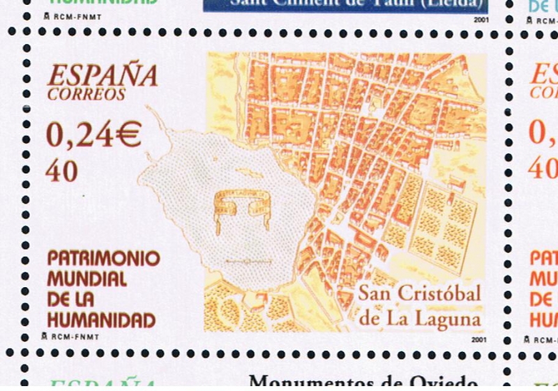 Edifil  3846  Patrimonio Mundial de la Humanidad.  