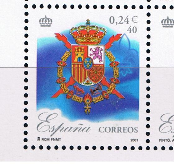 Edifil  3856 C  25º aniver. del Reinado de S.M. Don Juan Carlos I.  