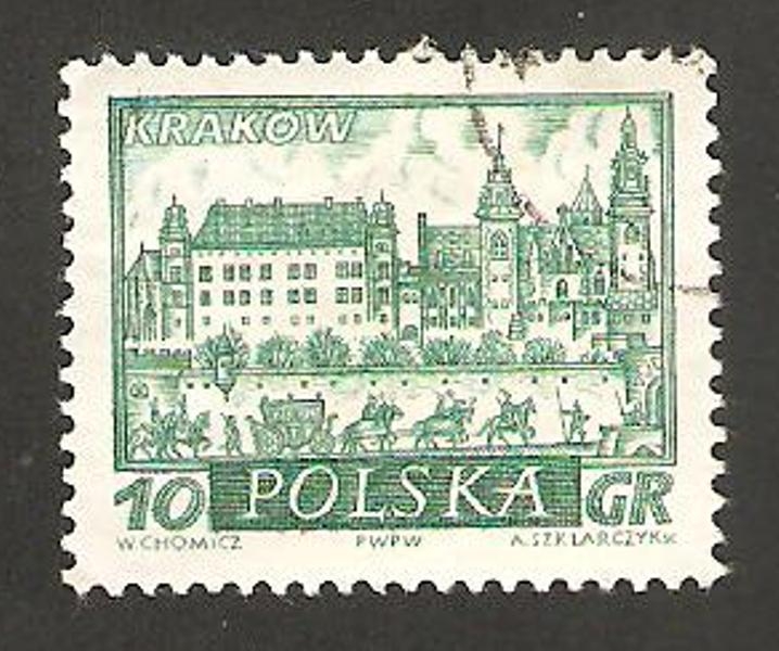 1053 - Vista de de la ciudad de Cracovia
