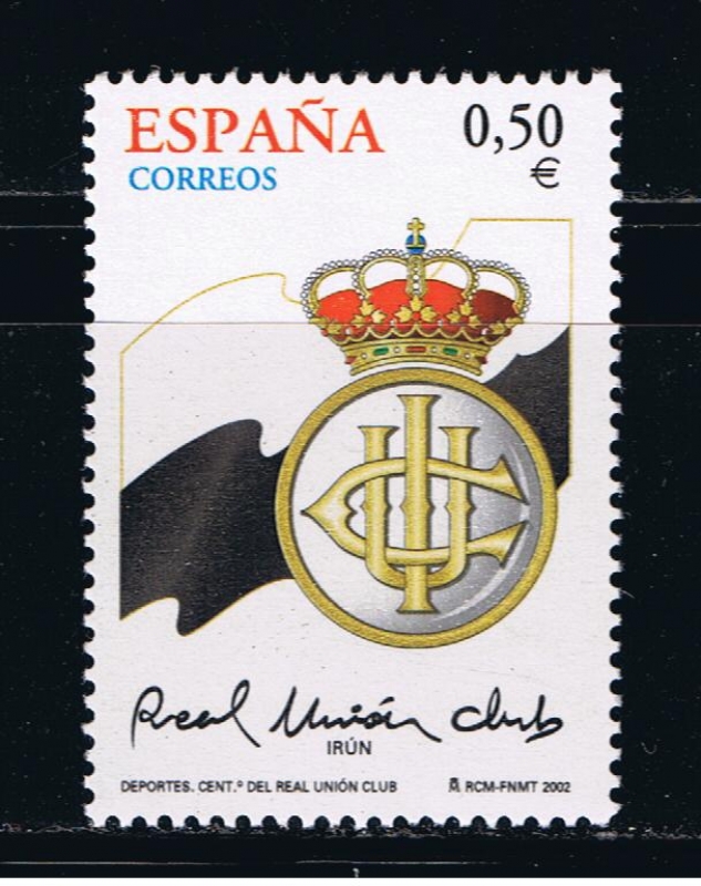 Edifil  3887  Centenario del Real Unión Club.   