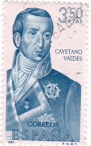 CAYETANO VALDES-Forjadores de América Costa de Mutka (T)