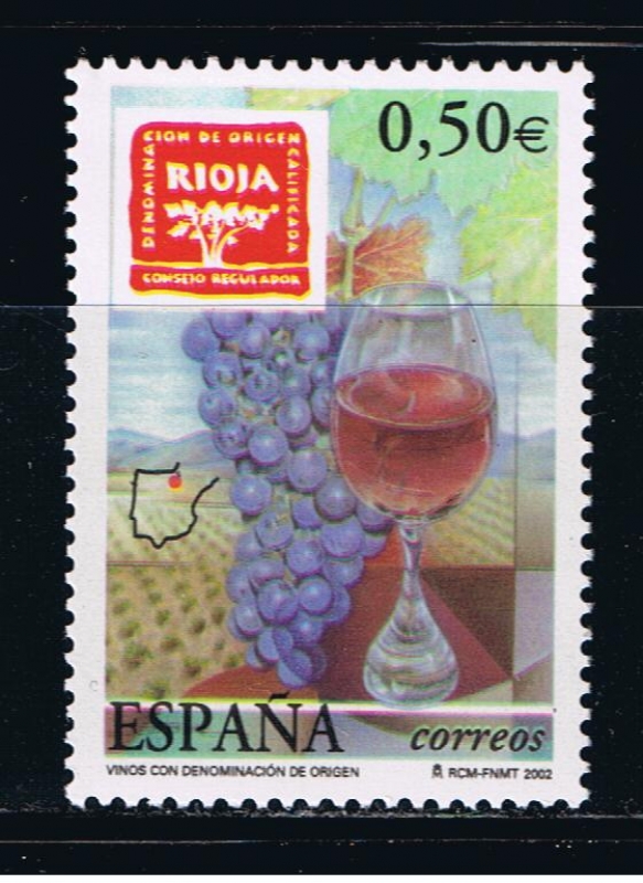 Edifil  3910  Vinos con denominación de origen.  
