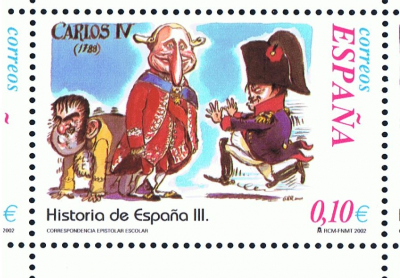 Edifil  3922  Correspondencia Epistolar Escolar. Historia de España.  