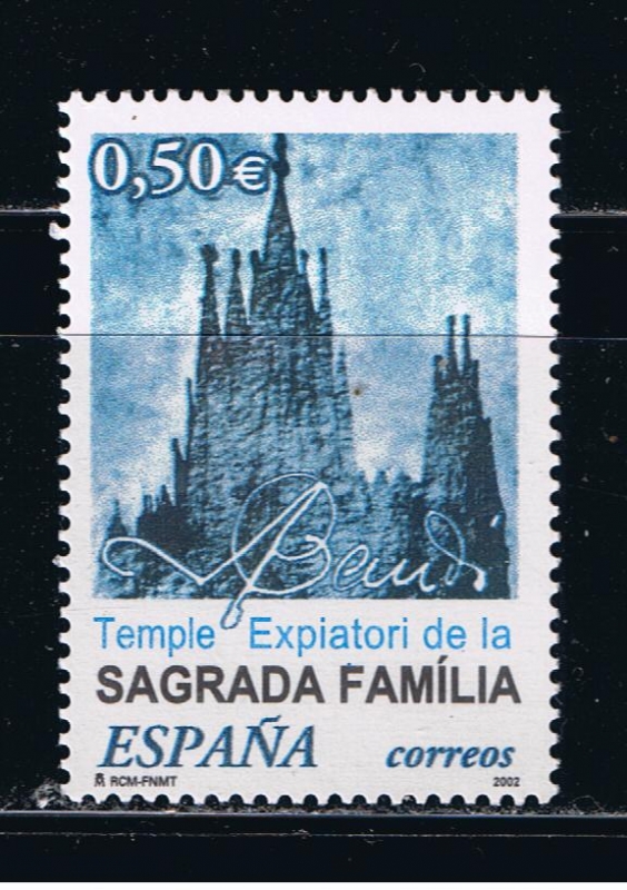 Edifil  3924  Templo Expiatorio de la Sagrada Familia.  
