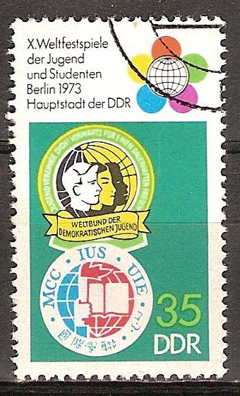  X. Festival Mundial de la Juventud y los Estudiantes, Berlín 1973-DDR.