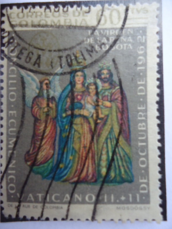 Concilio Ecuménico Vaticano de 1962-     Virgen de la Peña Bogotá