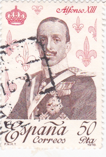 ALFONSO XIII - Reyes de España. Casa de Borbón (T)