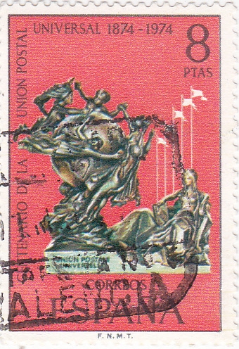 Centenario de la Unión Postal Universal 1874-1974    (T)