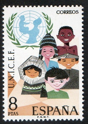 2054- XXV aniversario del UNICEF.