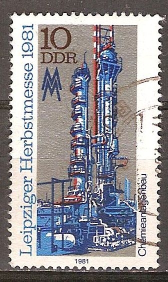 Leipzig Feria de Otoño de 1981-DDR.