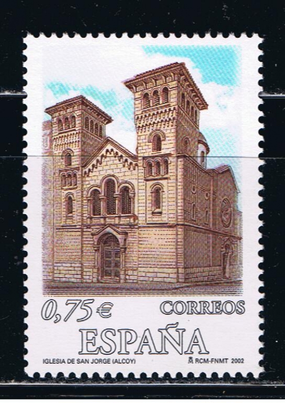 Edifil  3951  Iglesia de San Joege. Alcoy ( Alicante ). 
