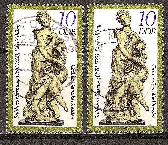 Bóveda Verde en Dresde-DDR.