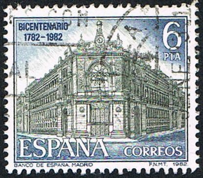 BANCO DE ESPAÑA BICENTENARIO 1862-1962