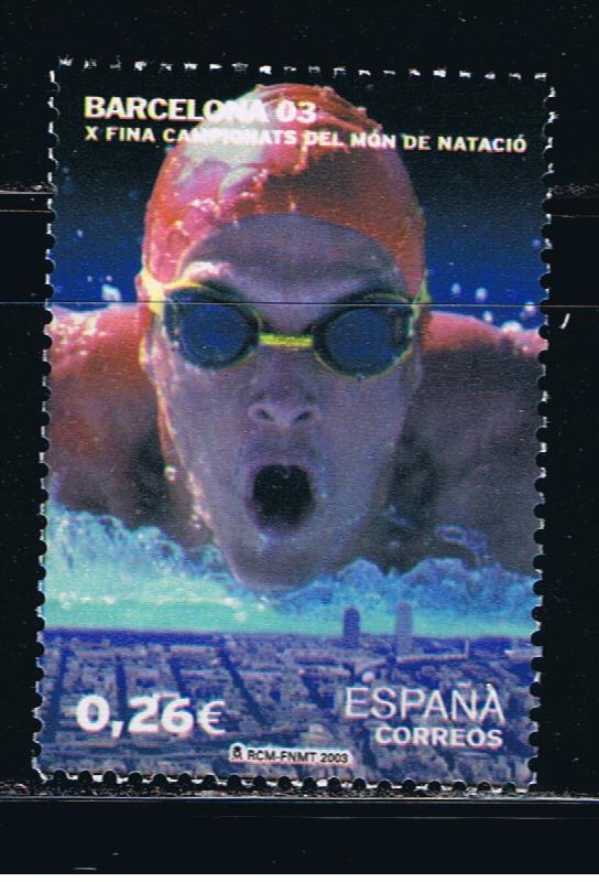 Edifil  3989  Campeonatos del Mundo de Natación Barcelona´03.  