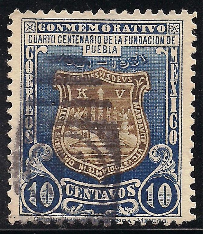 IV Centenario de la Fundación de Puebla.