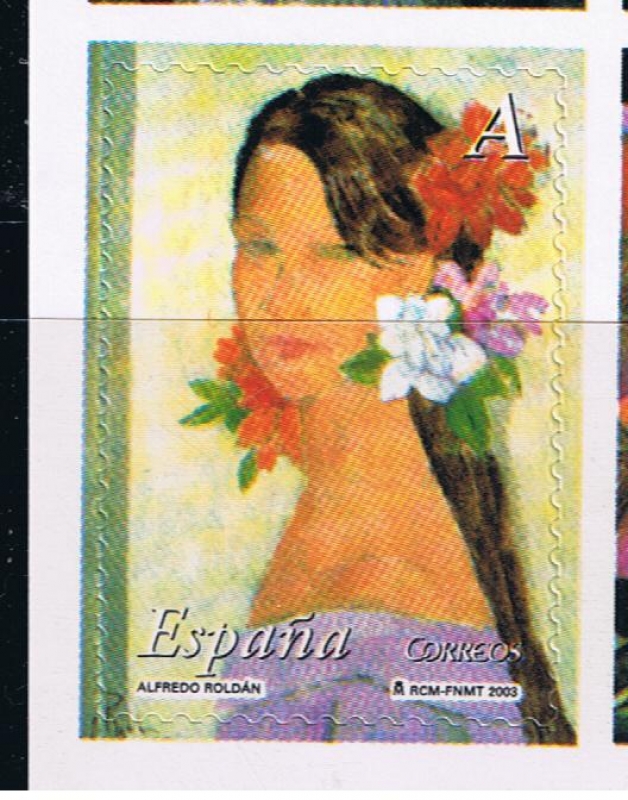 Edifil  4005  La mujer y las flores. 