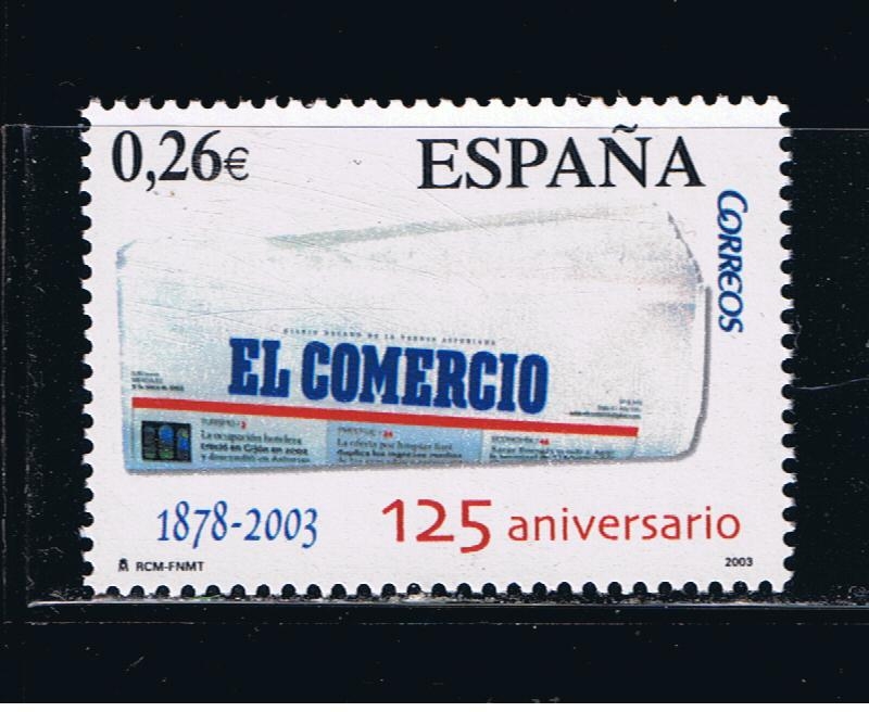 Edifil  4012  125 aniver. de ·EL Comercio·, Gijón.  