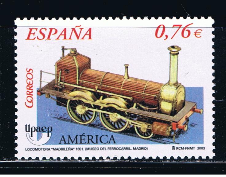 Edifil  4025  América-UPAEP. Transporte ferroviario.  