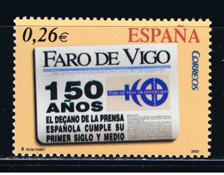 Edifil  4027  Diarios centenarios.  