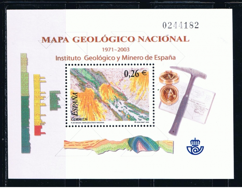 Edifil  4036 SH  Plan Magna. Mapa Geológico Nacional.  