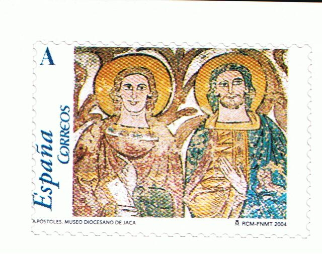 Edifil  4056  El románico aragonés. Xacobeo 2004.  