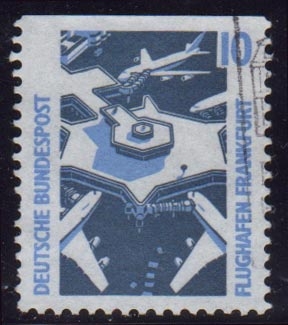1988 Curiosidades. El aeropuerto de Francfort - Ybert:1179b