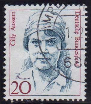 1988 Mujeres de la Historia Alemana. Cilly Ausem - Ybert:1192