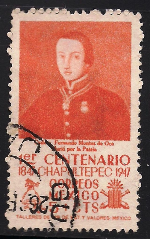 Cadete Fernando Montes de Oca.