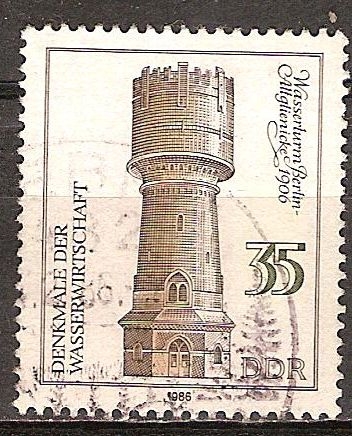 Torre de agua, Berlín-Altglienicke, 1906-DDR.
