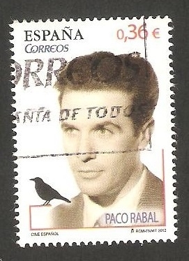 Paco Rabal, actor de cine y teatro