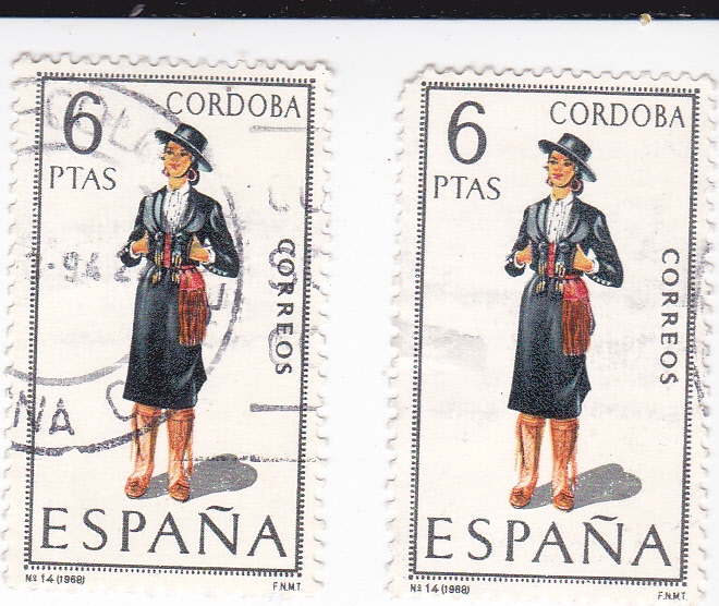 CORDOBA -Trajes típicos españoles (U)