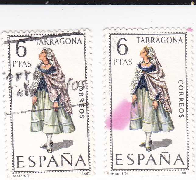 TARRAGONA -Trajes típicos españoles (U)