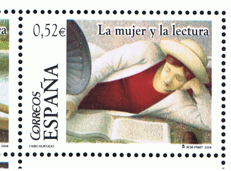 Edifil  4061 B  La mujer y la lectura.  